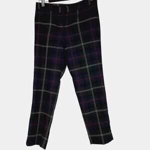 Talbots Hampshire Plaid Ankle Pants 4P